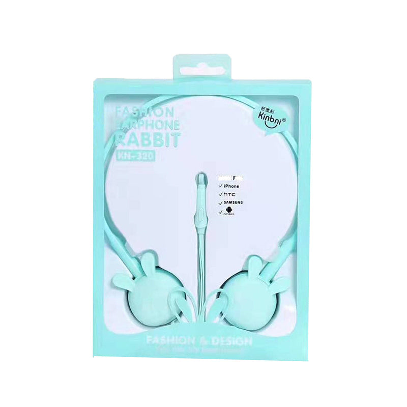 Cute Cartoon Animal Pattern Earpiece Sports Cable