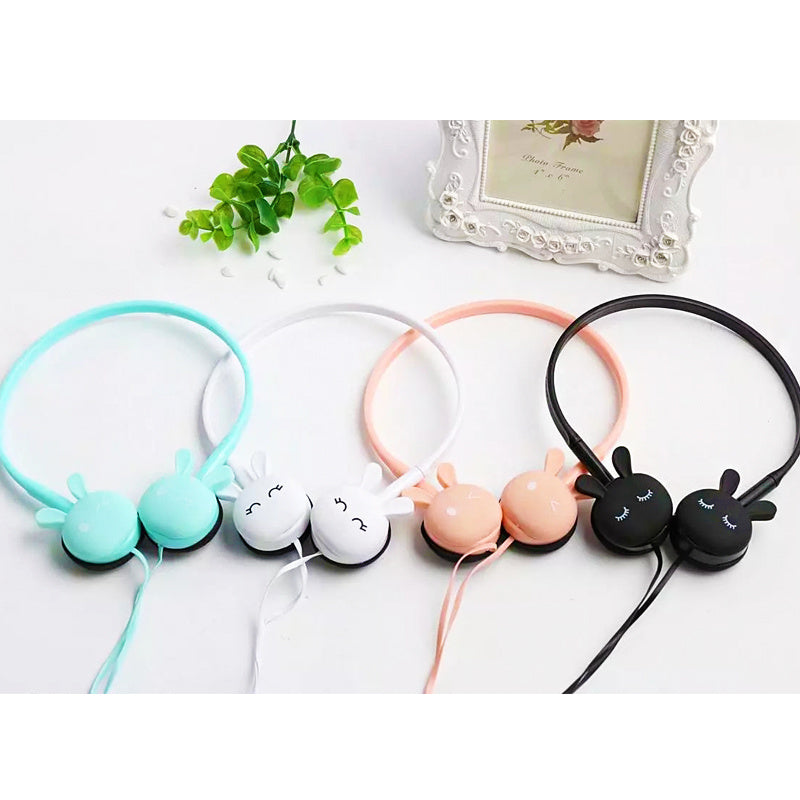 Cute Cartoon Animal Pattern Earpiece Sports Cable