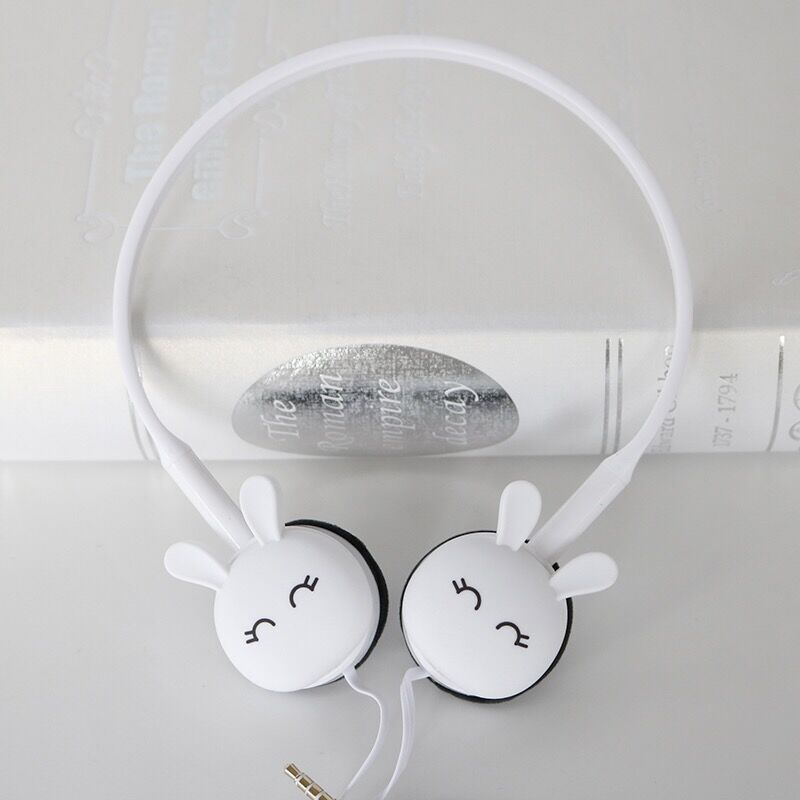 Cute Cartoon Animal Pattern Earpiece Sports Cable